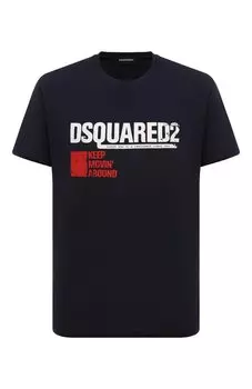 Хлопковая футболка Dsquared2