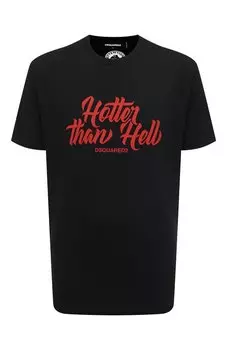 Хлопковая футболка Dsquared2