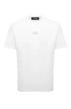 Хлопковая футболка Dsquared2