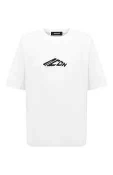 Хлопковая футболка Dsquared2