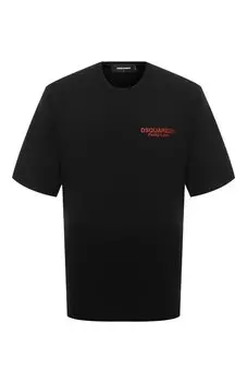 Хлопковая футболка Dsquared2
