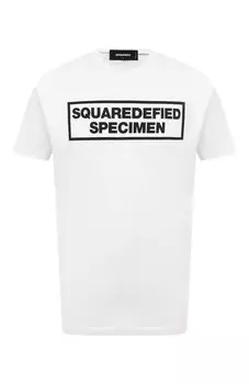 Хлопковая футболка Dsquared2