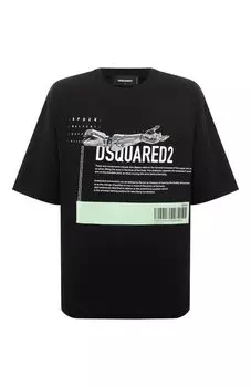 Хлопковая футболка Dsquared2