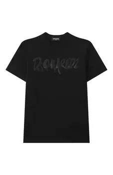 Хлопковая футболка Dsquared2