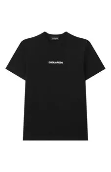 Хлопковая футболка Dsquared2