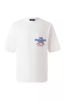 Хлопковая футболка Dsquared2