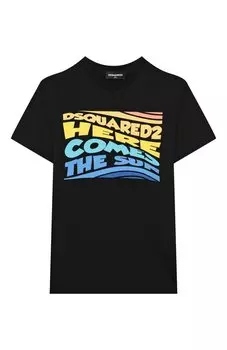 Хлопковая футболка Dsquared2