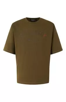 Хлопковая футболка Dsquared2