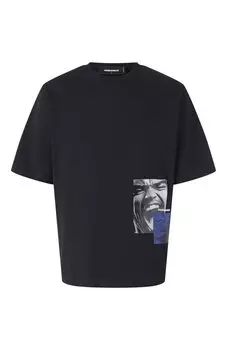 Хлопковая футболка Dsquared2