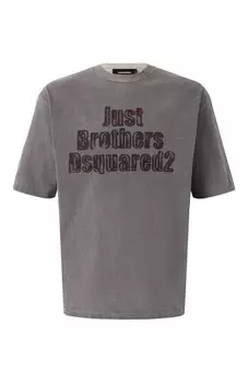 Хлопковая футболка Dsquared2