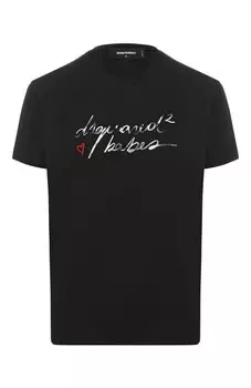 Хлопковая футболка Dsquared2