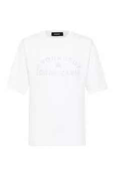 Хлопковая футболка Dsquared2