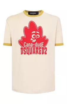 Хлопковая футболка Dsquared2