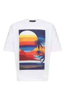 Хлопковая футболка Dsquared2