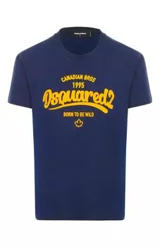 Хлопковая футболка Dsquared2
