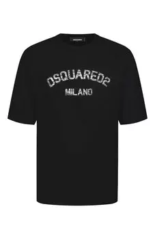 Хлопковая футболка Dsquared2