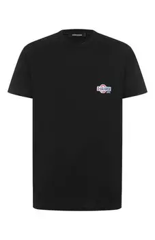 Хлопковая футболка Dsquared2