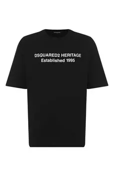Хлопковая футболка Dsquared2