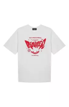 Хлопковая футболка Dsquared2