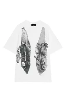 Хлопковая футболка Dsquared2