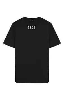 Хлопковая футболка Dsquared2