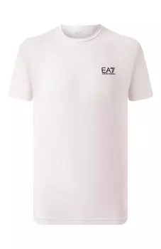 Хлопковая футболка EA7