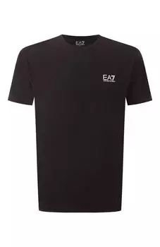 Хлопковая футболка EA7