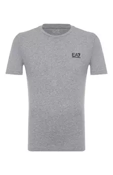 Хлопковая футболка EA7