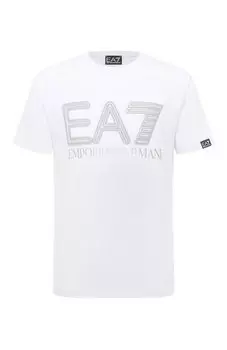 Хлопковая футболка Ea 7