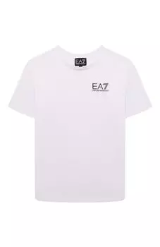 Хлопковая футболка Ea 7