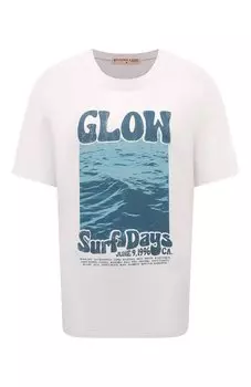 Хлопковая футболка Electric and Rose