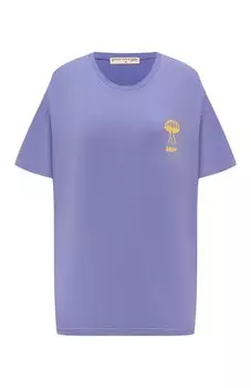 Хлопковая футболка Electric and Rose