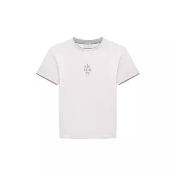 Хлопковая футболка Eleventy