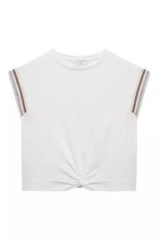 Хлопковая футболка Eleventy