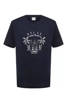 Хлопковая футболка Eleventy