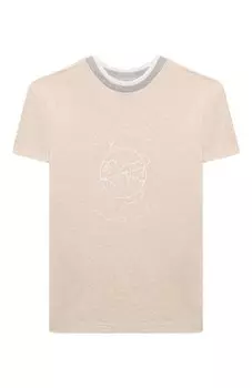 Хлопковая футболка Eleventy