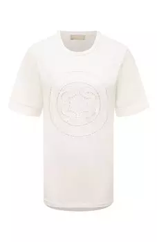 Хлопковая футболка Elie Saab