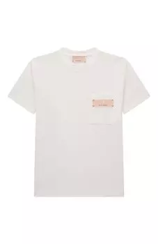 Хлопковая футболка Elisabetta Franchi La Mia Bambina