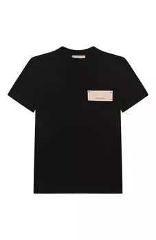 Хлопковая футболка Elisabetta Franchi La Mia Bambina