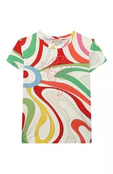 Хлопковая футболка Emilio Pucci