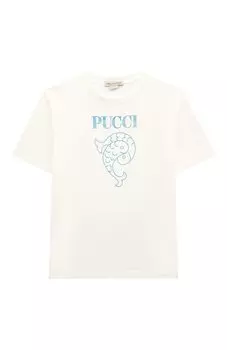 Хлопковая футболка Emilio Pucci