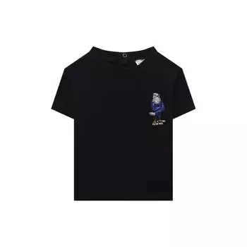 Хлопковая футболка Emporio Armani