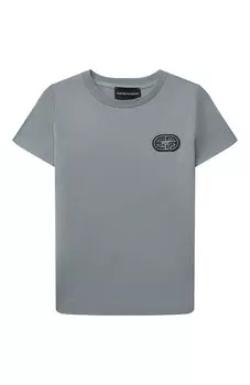 Хлопковая футболка Emporio Armani