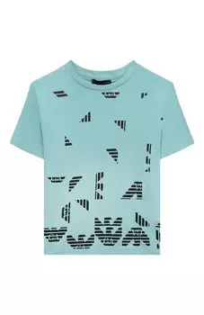 Хлопковая футболка Emporio Armani