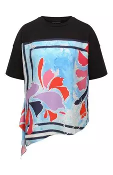 Хлопковая футболка Emporio Armani