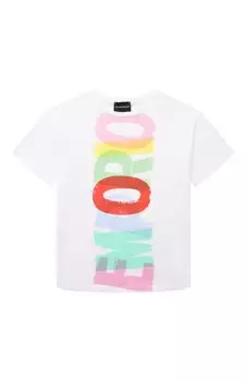 Хлопковая футболка Emporio Armani