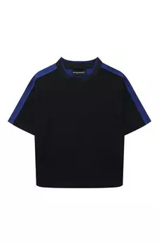 Хлопковая футболка Emporio Armani