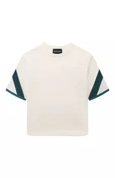 Хлопковая футболка Emporio Armani