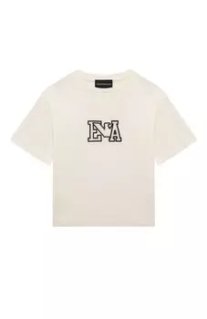 Хлопковая футболка Emporio Armani