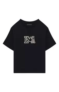 Хлопковая футболка Emporio Armani